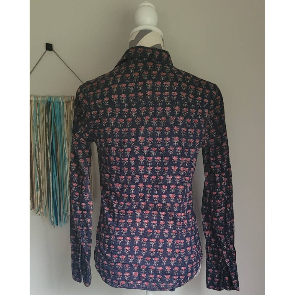 J.Crew Perfect Fit Cotton Buttondown Size 2 - Picture 2 of 4